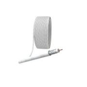 Кабель коаксиальный RG-6U CCS/оплетка Al 48проц. PVC Simple 75Ом бел. (м) Эра Б0044596