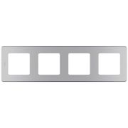 Рамка 4-м Inspiria алюм. IEK 673962